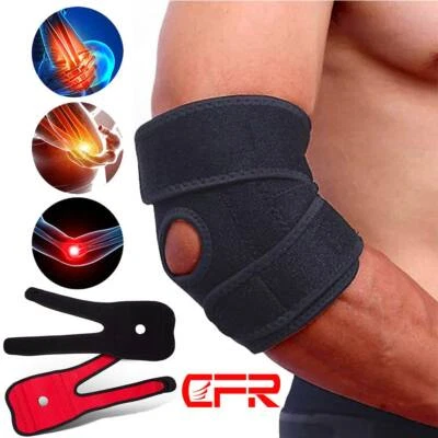 CFR Tennis Gym Elbow Support Brace Golfers Strap Epicondylitis Band Arthritis Pain I