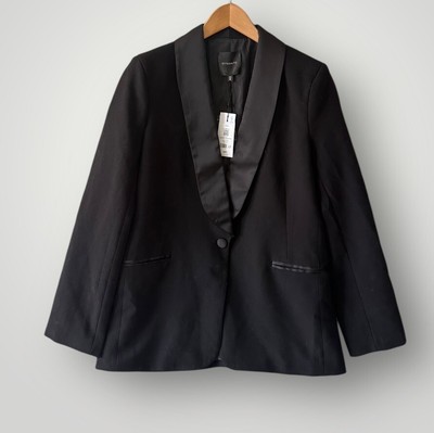 NWT Dynamite Blazer Jacket Women Size S Black
