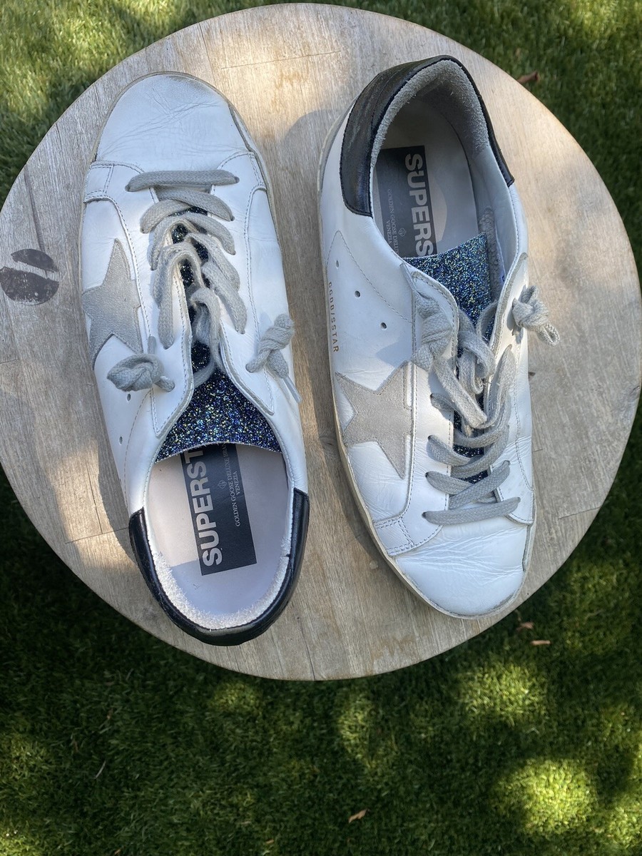 Golden Goose 40 Superstar Cosmic Swarovski Crystal Tongue Pre