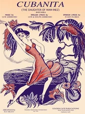 8658.Decoration movie Poster.Home Room wall art design.Cubanita.Cuban happy girl