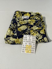 OS LuLaRoe One Size Leggings Gorgeous Multicolor Floral NWOT New