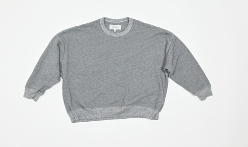 The Great Gray Oversize Dolman Crewneck 