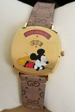 Gucci Disney Grip Gold Unisex Adult Watch - YA157420 for sale online | eBay