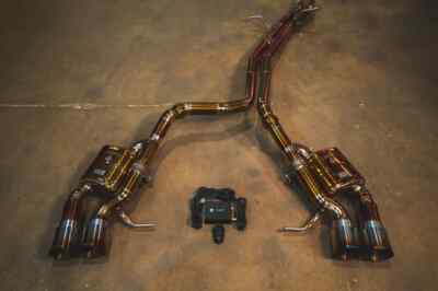 Valvetronic Designs Titanium Valved Sport Exhaust System For 2015+ Porsche Macan
