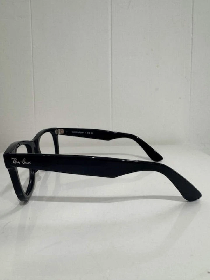 Gafas de lectura Ray Ban 4340 Wayfarer Ease 2000 negro brillante 50 22 150 + lente Hoya Foto 4 de 4