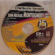 90262 JOHN MICHAEL MONTGOMERY         CHARTBUSTER KARAOKE CDG RARE