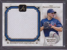 2014 Museum Collection Momentous Material Jumbo Relics Gold Brandon Beachy 16/35