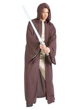 Star Wars Hooded Jedi Robe Costume Adult One Size Fits Most