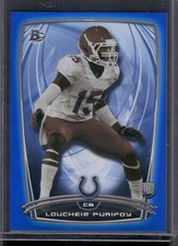 2014 Bowman #81 Loucheiz Purifoy Blue /499