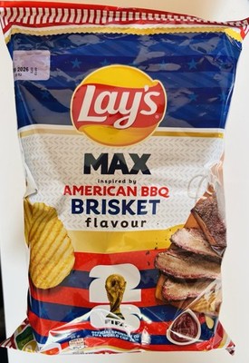 Lay s MAX American BBQ Brisket Flavour Fifa World Cup 2026 Fußball 