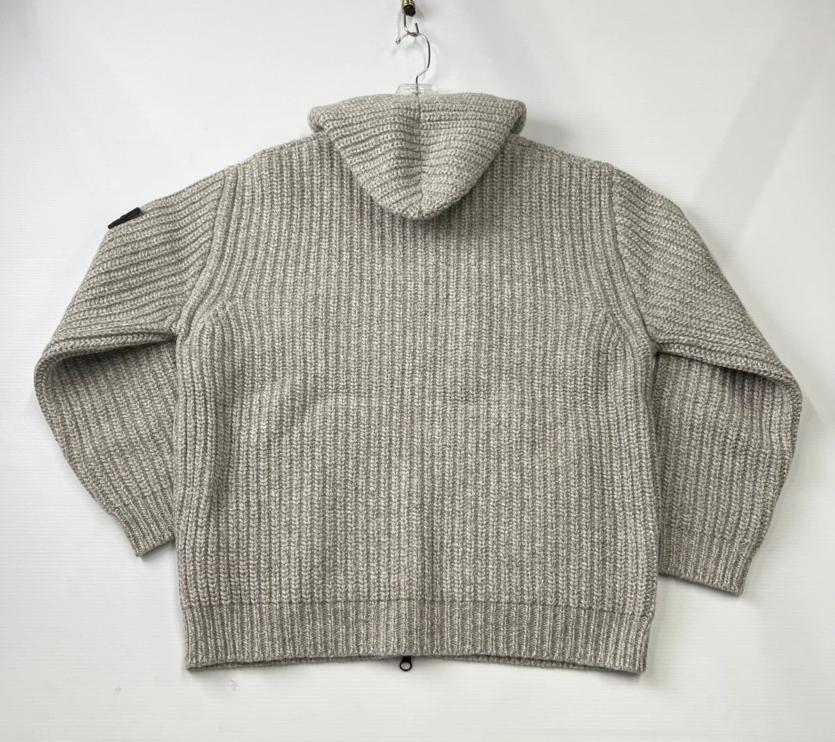 STONE ISLAND Wool-Cashmere Hooded Sweater Men's Size XL Grey | eBay