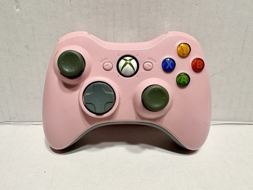 Microsoft XBOX 360 Wireless Controller OEM Pink Edition Tested/Works Authentic