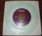 The Beatles - I Want To Hold Your Hand / I Saw Her Standing There clear vinyl 45