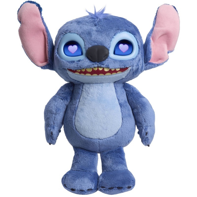 Stitch peluche Many Moods 30 cm compagnon de jeu pour chambre enfant