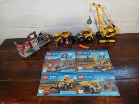 LEGO City: Demolition Site (60076) Retired Set W/Instructions No Box