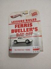 2013 Hot Wheels Ferris Bueller's Day Off '84 Pontiac Fiero W/Stained Card Read