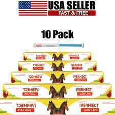 10 Pack In Box Paste Horse Dewormer Apple Flavor wormer EXP4/2026ＮＥＷ