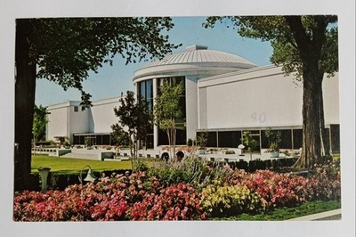 Temple Square Visitor Center Salt Lake City Utah Postcard 1972 Chrome
