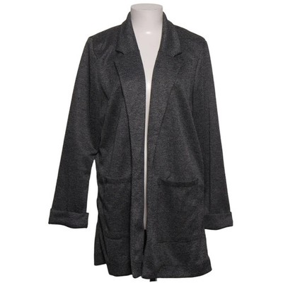 Multiblu, Mantel, Damen, Größe: 42, Grau, Polyester/Viskose, Sonstiges #cJ6