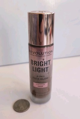 Revolution Bright Light 4 In 1 Face Glow Luminous Deep NEW SEALED Makeup 0.77 Oz