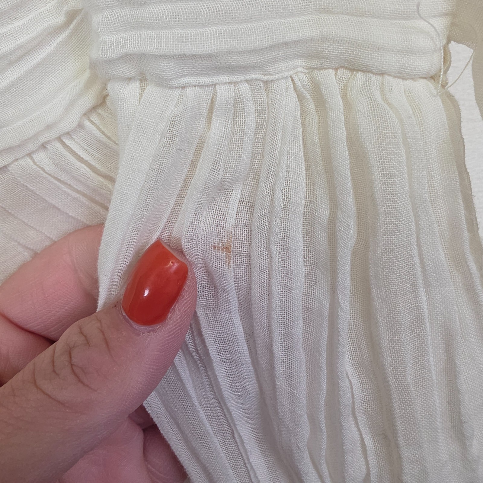 Vintage Gunne Sax Jessica Dress Womens 5 White Fl… - image 10