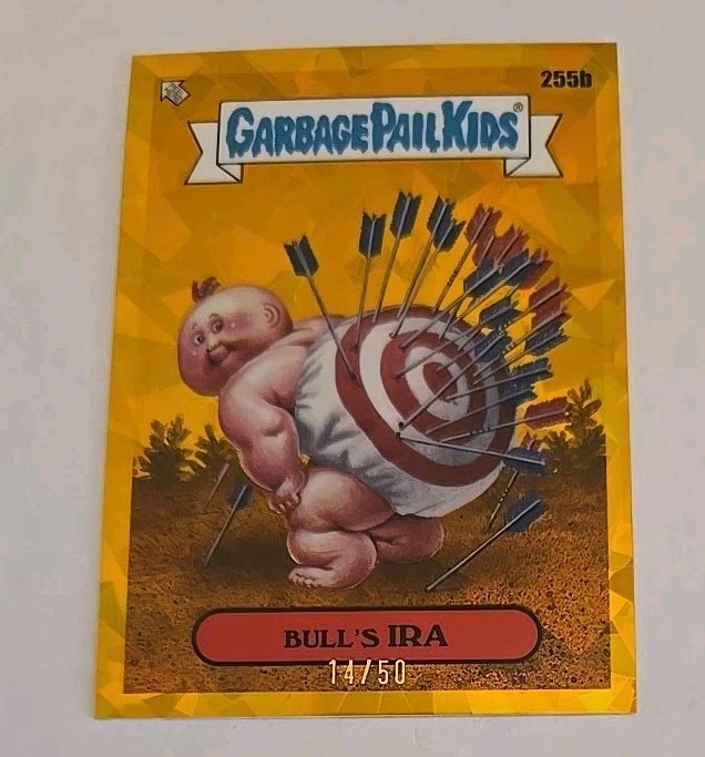 Bull's Ira #255B PSA 10 Garbage Pail Kids card front