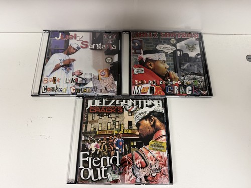 JUELZ SANTANA DIPSET DIPLOMATS BACK LIKE COOKED CRACK 1 2 AND 3 MIXTAPE CD LOT