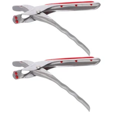  2 Pcs Anti Scald Dish Pot Holder Anti-scalding Clip Bowl Plate Clamp