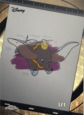 Marketplace image: 2026 Topps Chrome Disney Dumbo Ink and Paint 1/1 Superfractor I&P-4