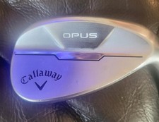 CALLAWAY OPUS CHROME SAND WEDGE 56 -12 S STEEL SHAFT WEDGE FLEX, R/H, USED 9/10