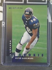 Peter Boulware 1997 Donruss Rookie Card RC #197. rookie card picture