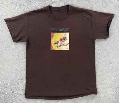 Vintage Ra Uru Hu 1994 USA Tour Mens L Brown T Shirt Human Design Mystic Teacher