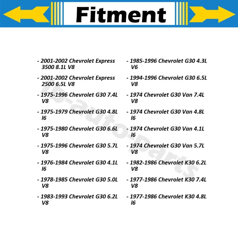 2x Cilindro de rueda de freno trasero para Chevrolet G30 6,2 L 1983-1993 Foto 3 de 4