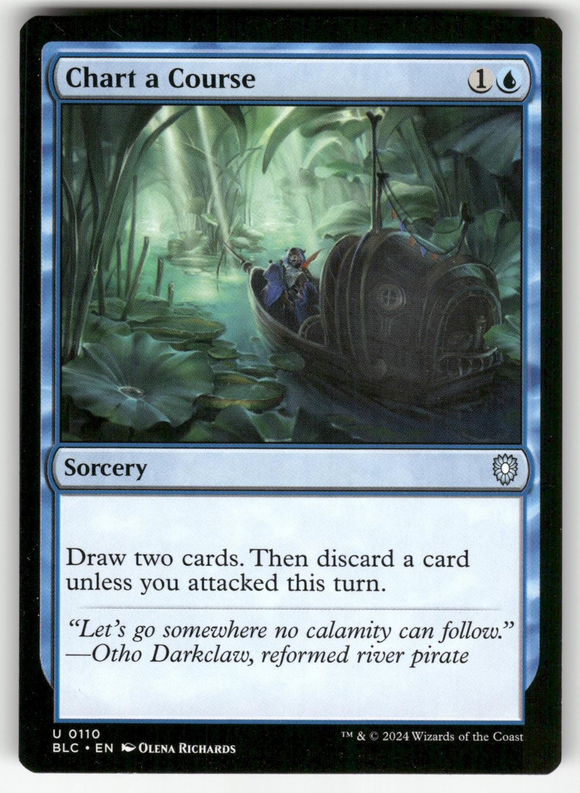 Chart a Course 110 Commander: Bloomburrow Magic: The Gathering NM