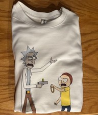 Run the Jewels x Rick and Morty Daylight Curfew Crew Sweatshirt RTJ 2 3 4