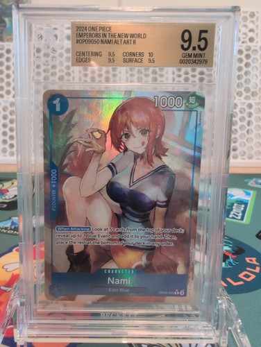 Nami (Parallel) graded BGS 9.5 for sale on eBay