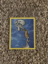 2020 Topps Spongebob Squarepants Stickers Squidward Tentacles 56 RARE