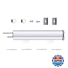 FGJQEFG 2x13in Universal Radiator Coolant Overflow Puke Tank Bottle Catch Can