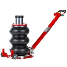 Cric ballon pneumatique 3 t 140-490mm longue poignée 3 boudins PBK303L