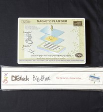 Stampin Up Sizzix Magnetic Platform  NEW Extended Spacer Big Shot Bigkick Set