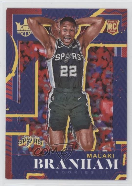2022-23 Panini Court Kings Rookies II Malaki Branham #104 Rookie RC 4w8
