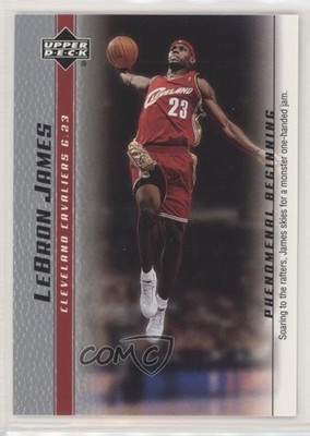 2003-04 Upper Deck Phenomenal Beginning Box Set LeBron James #5 Rookie RC 05gc
