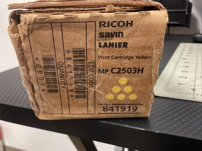 Ricoh 841919 Print Cartridge Yellow IM C2503 (LLD4H)