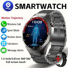 1.5" Smartwatch Bluetooth Call Fitness Tracker HR Monitor Step Sleep iOS/Android