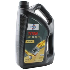 Fuchs TITAN GT1 LL-12 FE SAE 0W-30 Engine Oil 5 Liter for Hyundai Jaguar Kia LR