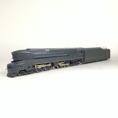 Key Imports Brass HO Scale Pennsylvania PRR #6110 T-1 Duplex II DC Powered