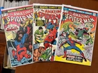 Amazing Spider-Man Run 3 KEYS: VG/FN to VF- #139-141 Marvel 1974 $9 Ship w/Sig