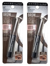 Paquete de 2 rímel de gel para cejas Maybelline Brow Fast Sculpt-257 marrón medio