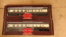 2 boxed  Hornby Top Link R437 OO Gauge BR Mk1 Brake Coaches (WR)