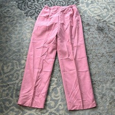Vintage Wilroy Sports High Waist Dress Pants Pink 14